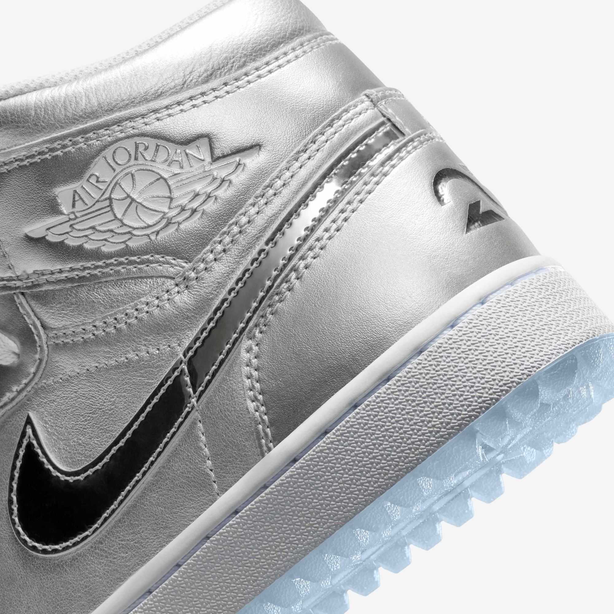 Buy Air Jordan 1 High G NRG Men's Golf Shoes - Metallic Silver
