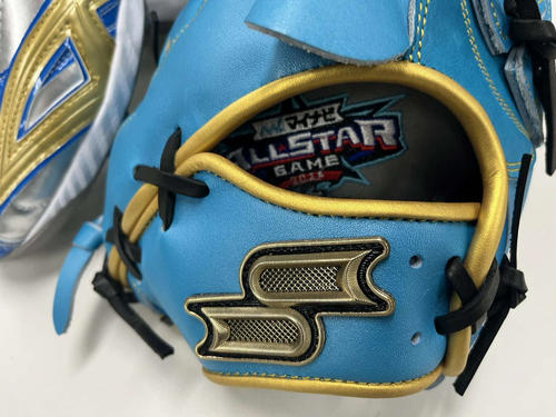 阪神】才木浩人、SSK社の爽やかな「エッジブルー」グラブで球宴先発へ