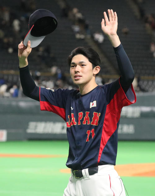 とっておきメモ】佐々木朗希がWBC公式球で侍デビュー 北海道の「K