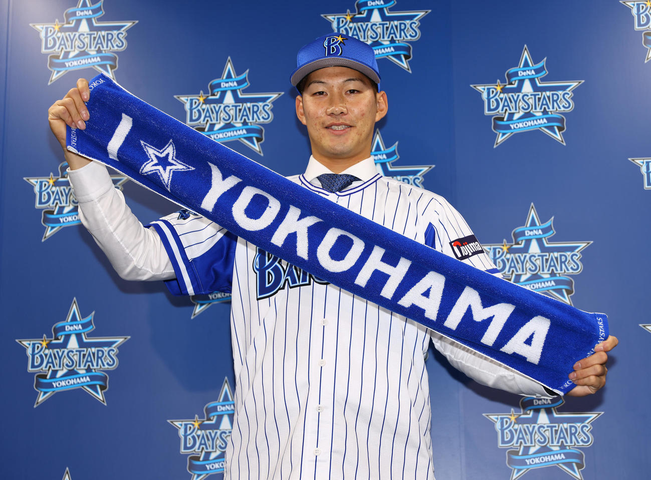 DeNA】京田陽太が入団会見、背番号98 中日時代の仲間、急逝木下雄介