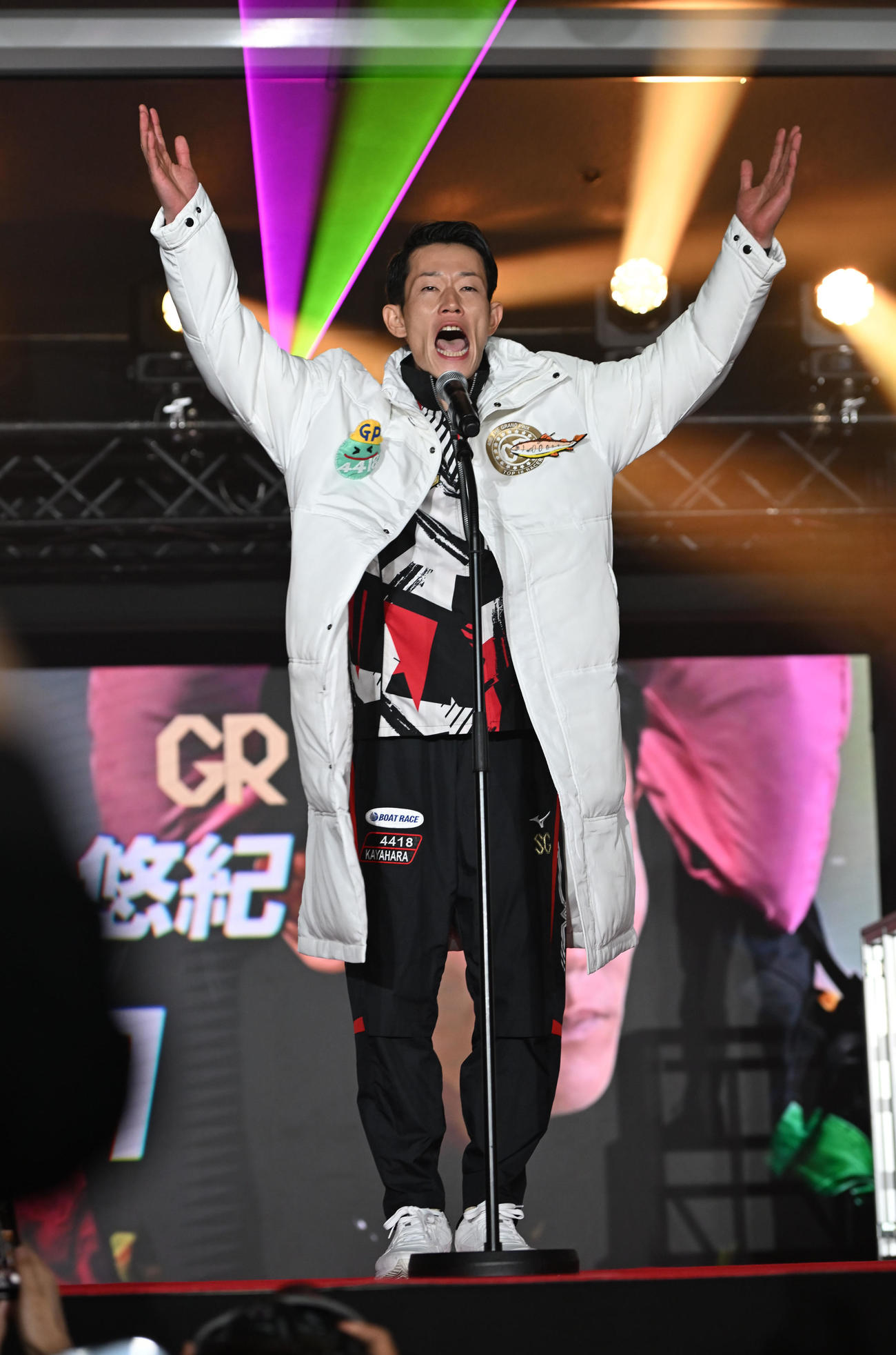 ボートレース】賞金ランク1位の茅原悠紀が選手紹介式であいさつ「今週