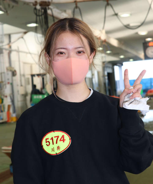 ぬ*た様 女子ボートレーサー川井萌選手サイン入りトコタン帽子 ぬ*た様