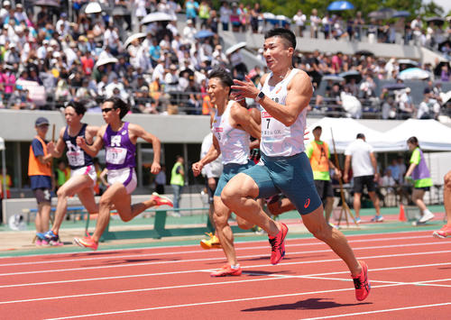陸上】男子100m記録ラッシュ 東京五輪以降主流の短距離用の厚底