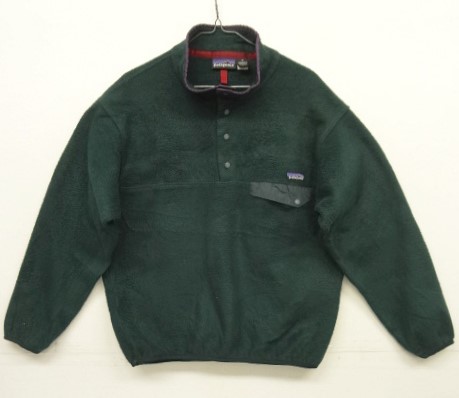 90'S PATAGONIA シンチラ スナップT フリースジャケット ダーク