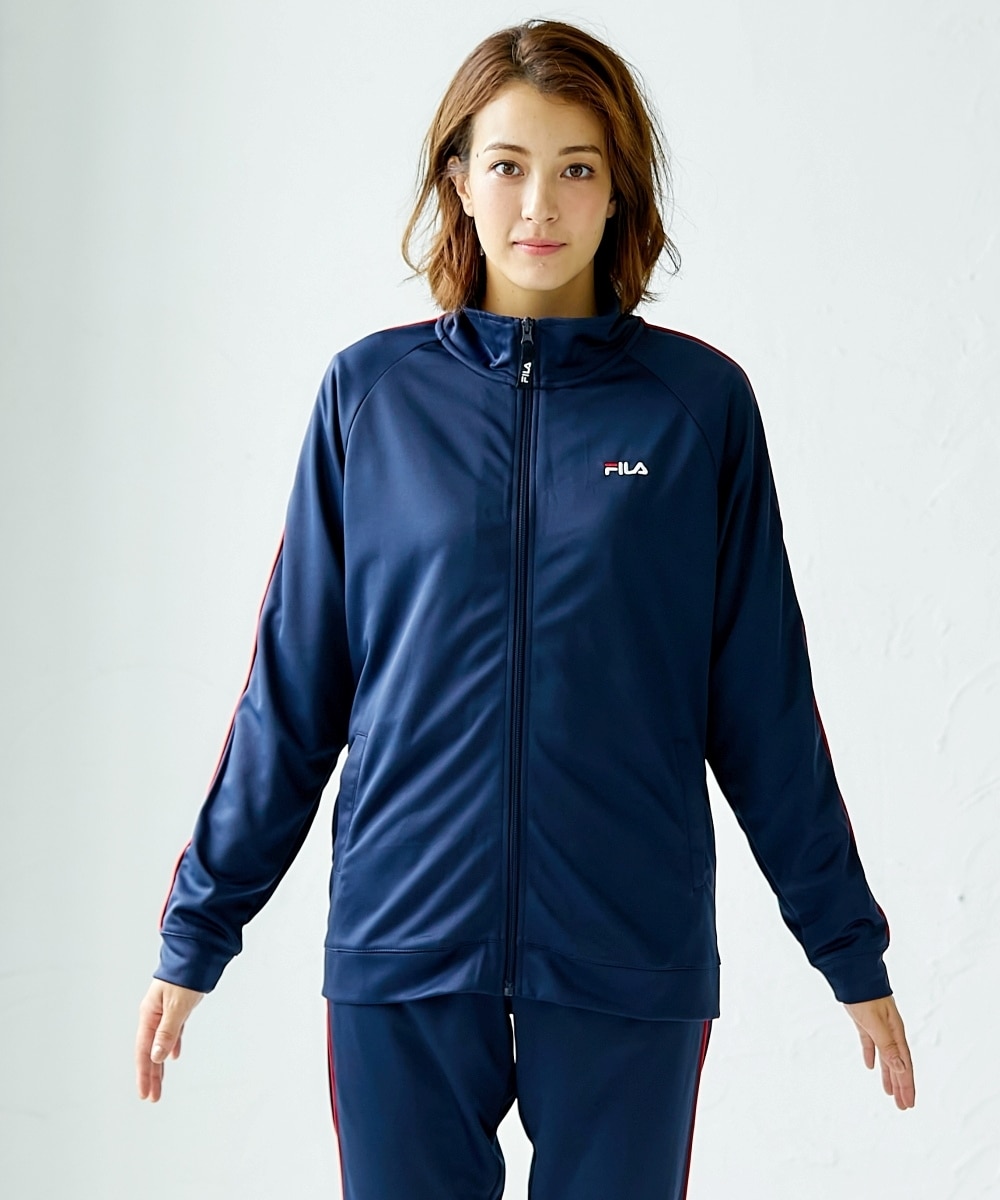 新品FILA ストレッチジャージ VL2732 ネイビー M FILA 高身長 ジャージ