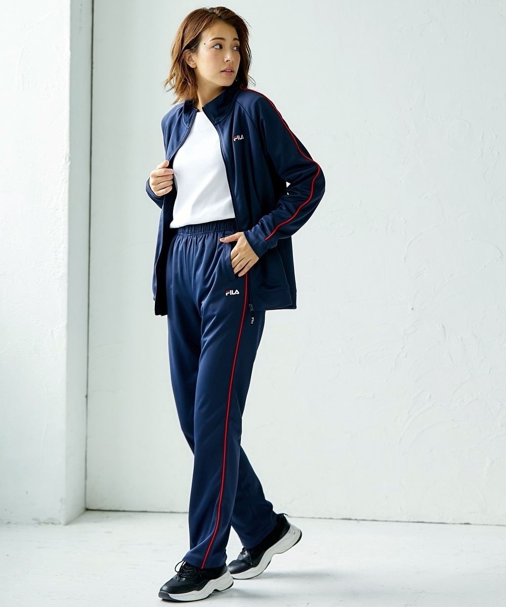 FILA 高身長 ジャージロングボトムス（UVカット） （トール