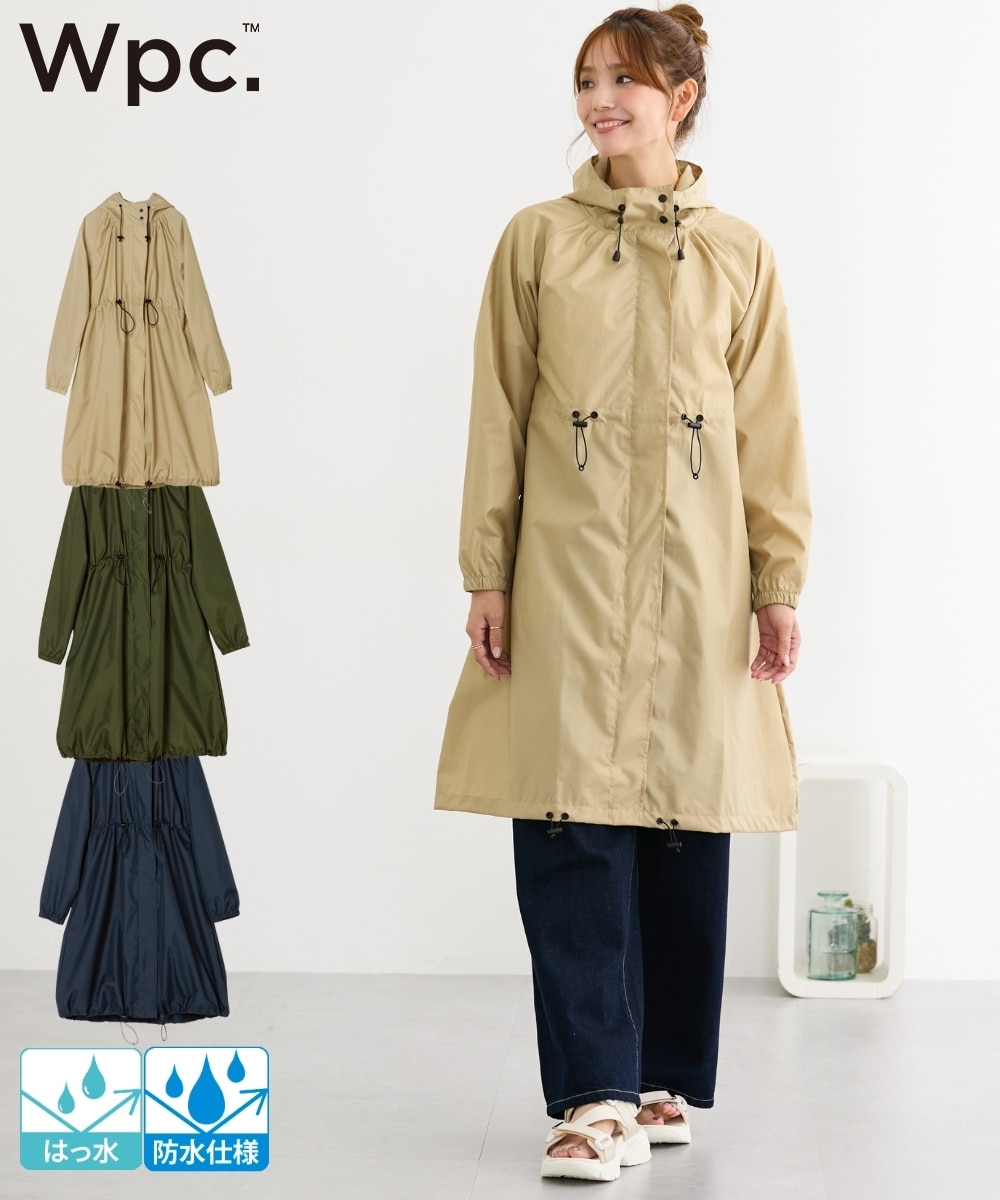 Wpc.（ダブリュピーシー）ロングモッズレインコート 通販【ニッセン】