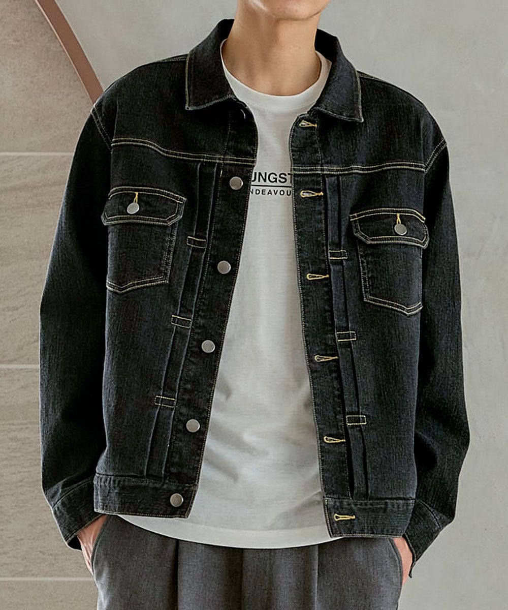 ストレッチデニムジャケット【大きいサイズ有】 通販【ニッセン】