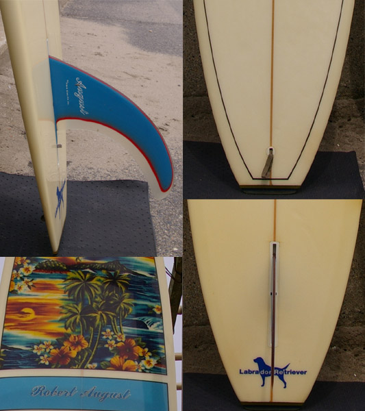 ロバートオーガスト Mark Martinson 中古ロングボード9`6 ロバート