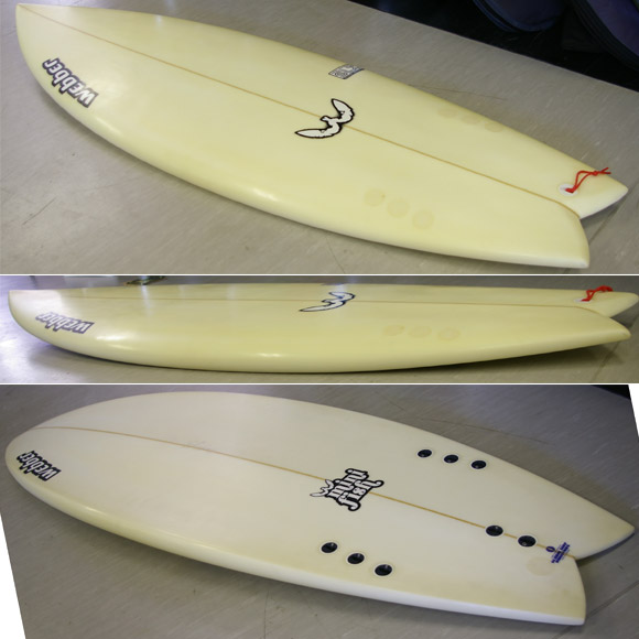 Webber サーフボード 5'11