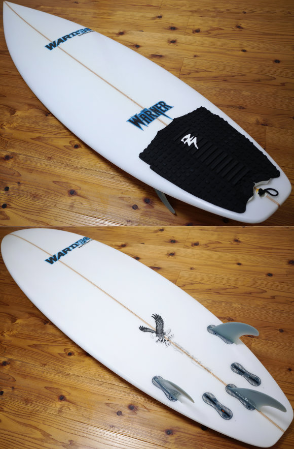 Warner ワーナーサーフボード SEA EAGLE 中古ショートボード 5`11 (No