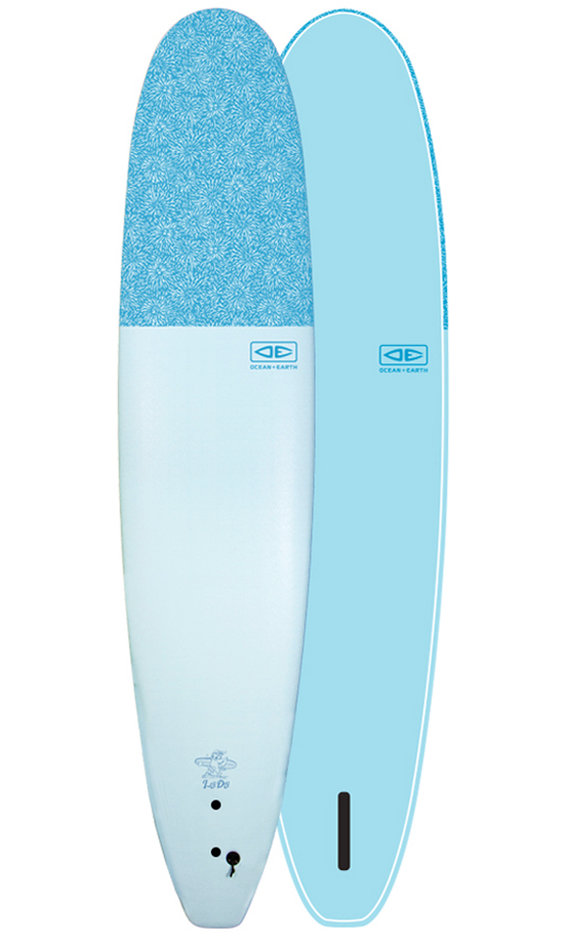 OCEAN&EARTH ソフトボード LOG DOG 9'0 PASTEL BLUE「新品」オーシャン