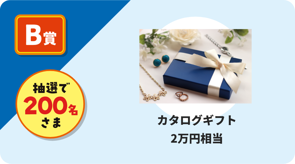 WELCOMEマイページ 選べる！プレゼントキャンペーン｜マイページのご