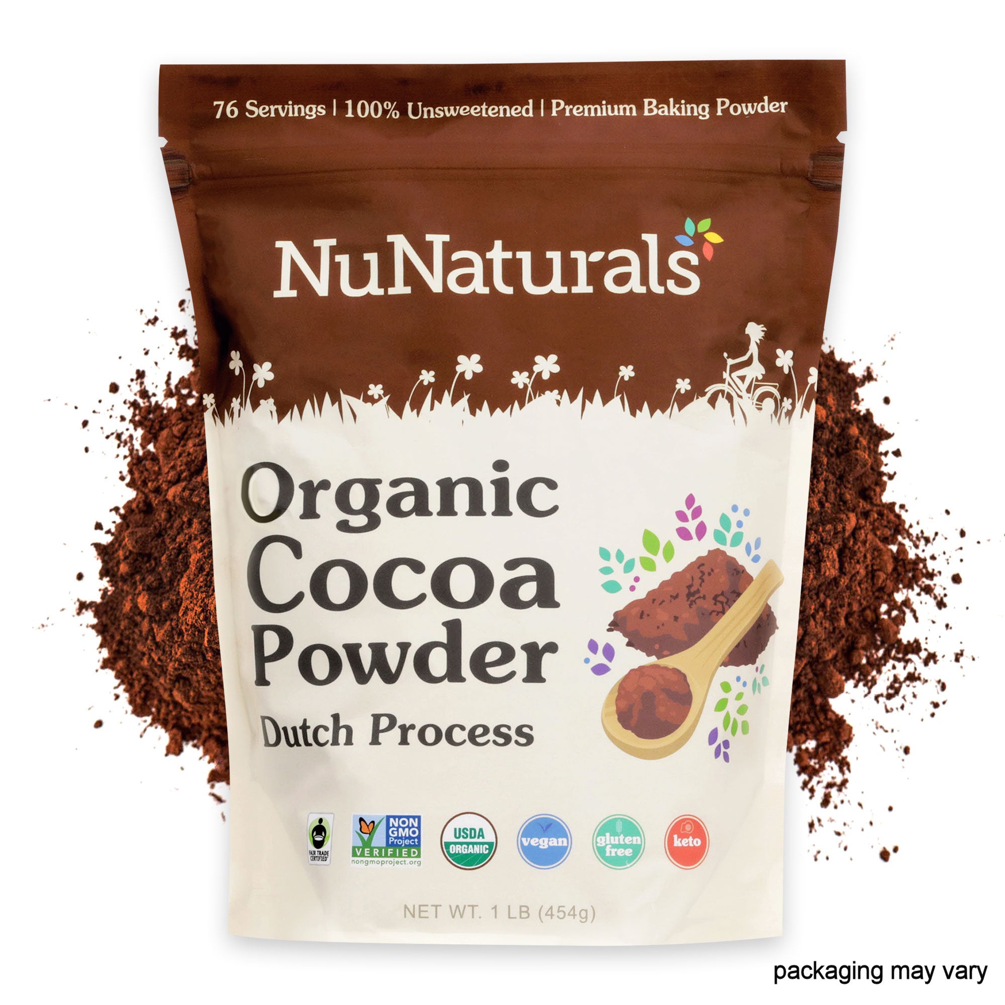 Organic Cocoa - Dutch Processed | Cocoa Powder | NuNaturals