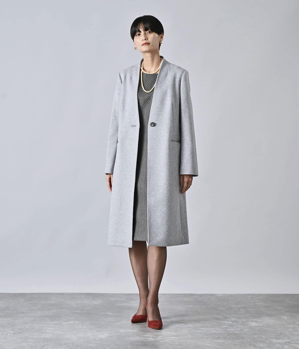 美品 ヴィヴィアン ヒストリカルコート カシミヤ混 希少サイズ