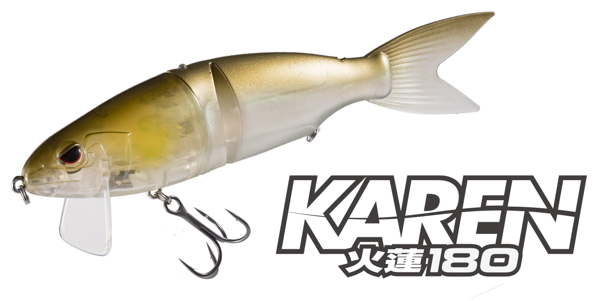 KAREN180 | BASS | O.S.P,Inc. | ルアーフィッシングメーカーO.S.P,Inc