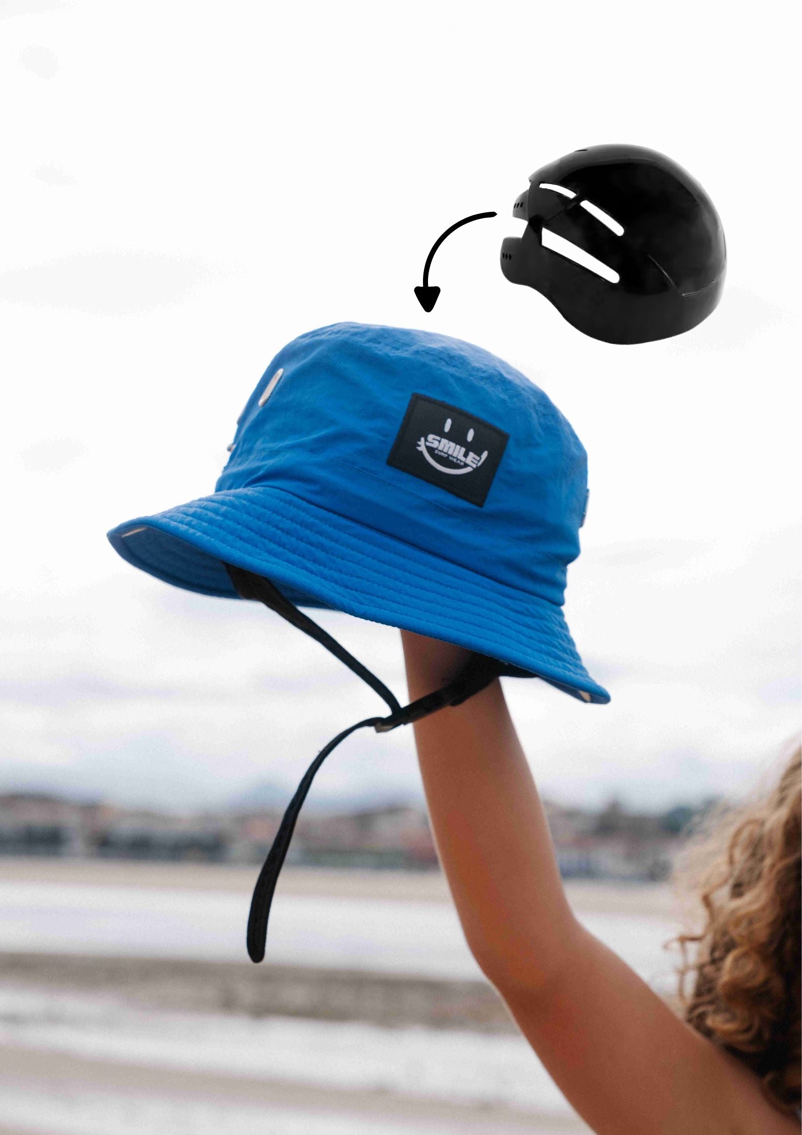 Surf Hat with Protection - Protection for Surfing - SMILE Surf Wear
