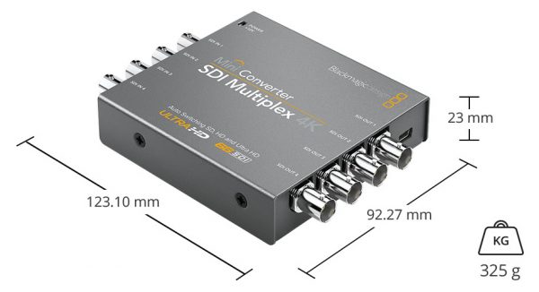 Blackmagic Design 1つのSDI入力を複数のSDI出力に分割するMini
