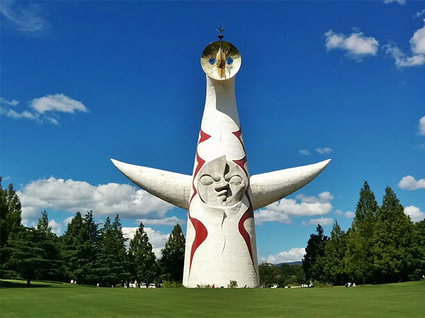 45年を経ても圧巻の存在感岡本アートの傑作「太陽の塔」 | J-TRIP