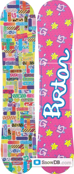Snowboard Burton Chicklet 2009/2010 :: Snowboard and ski catalog