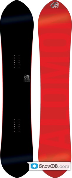 SALOMON POWDER SNAKE スノーボード板+ビンディング salomon-powder