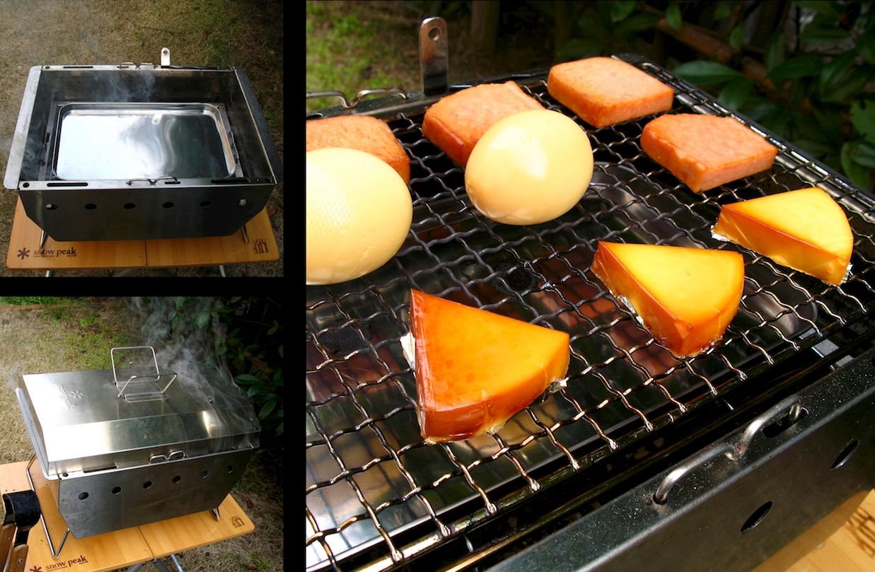 snow peak club:備長炭で焼き肉〜！システムBBQBOX焼武者【CK-130 IGT】