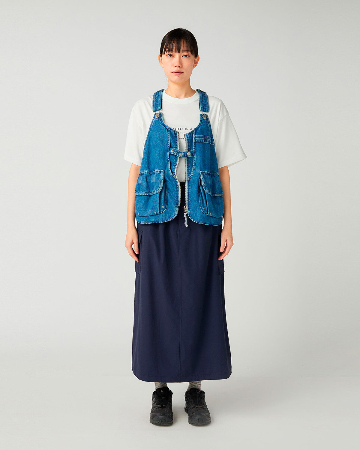 Takibi Denim Vest | Snow Peak