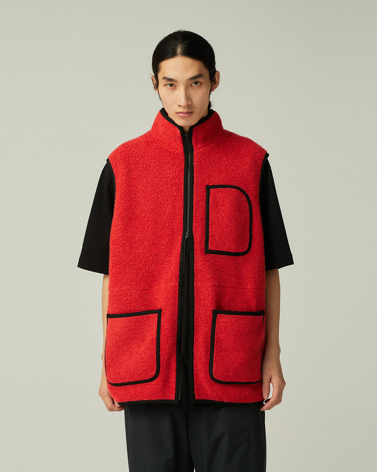 Recycled Wool Boa Vest | Snow Peak