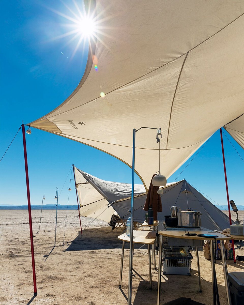 HD Tarp Hexa Evo Pro. Ivory | Snow Peak