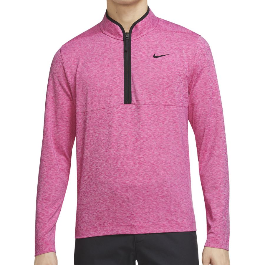 Nike Dri-Fit Victory Heather 1/2 Zip Golf Pullover | Snainton Golf