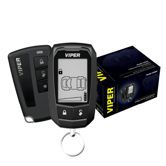 VIPER 3308V LCD 2-Way Security System