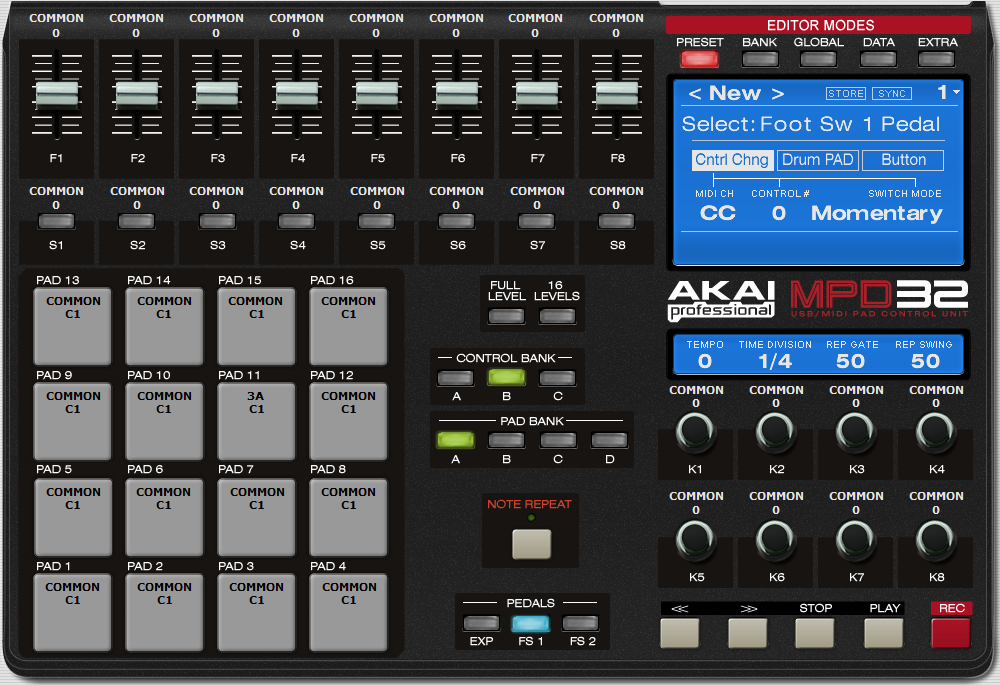 Akai MPD 32 AKAI MPD 32