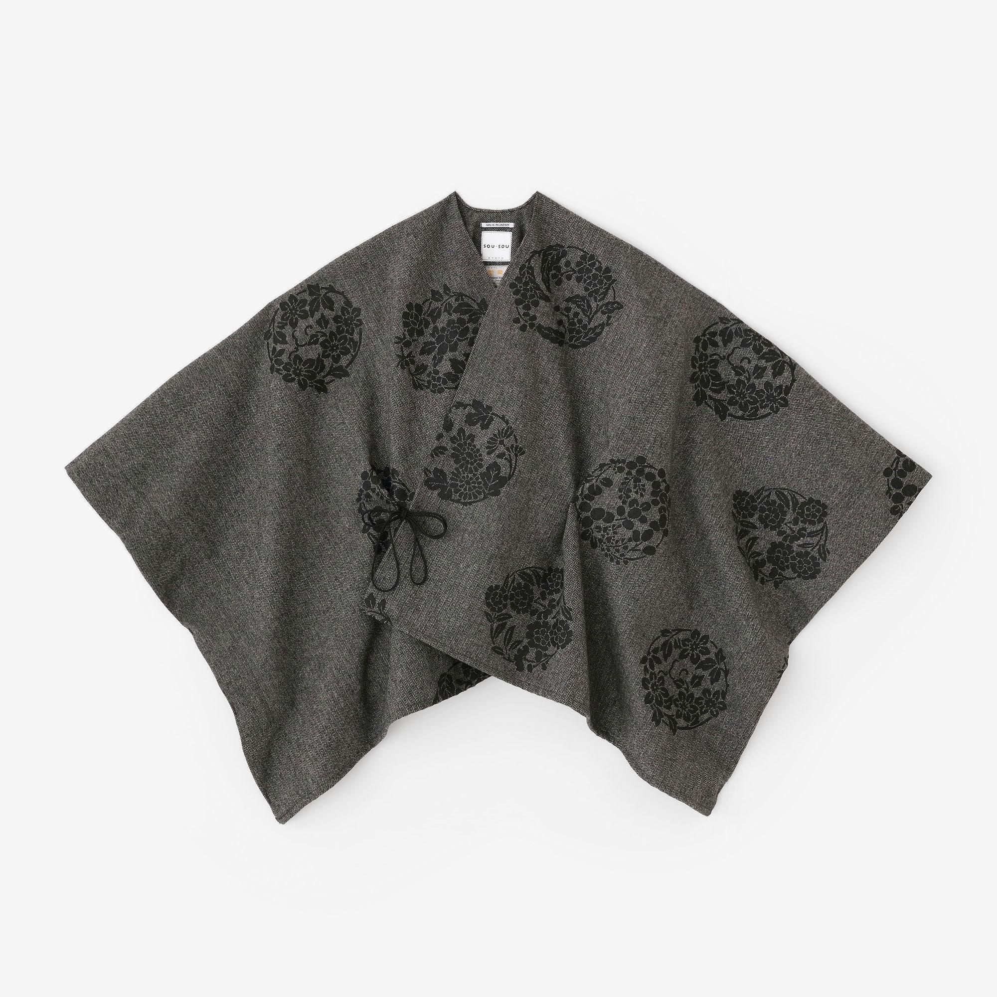 美品☆SOU・SOUソウソウ☆毛 強圧縮編 きさらぎ たばた絞り 水玉 美品