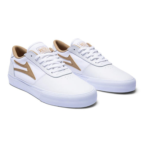 Lakai Manchester - White Leather | Source Skate Co