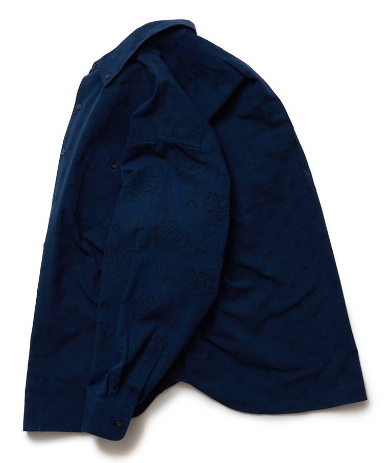 Jacquard Shirt ビッグシルエットシャツ-サノバチーズ 通販 SON OF THE