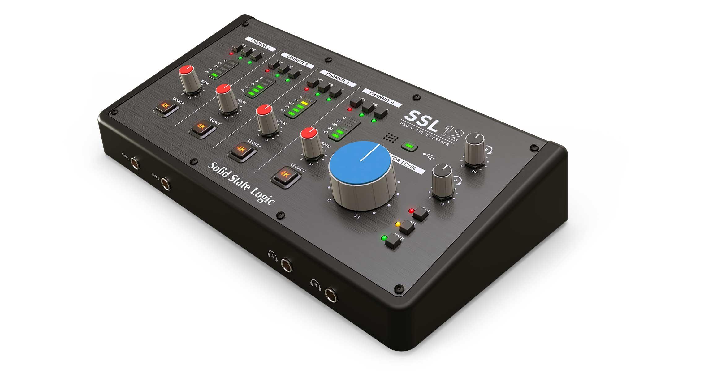 SolidStateLogic SSL12 オーディオインターフェース 中古品 Solid