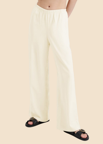 The Monaco Pant in Ecru | Solid & Striped