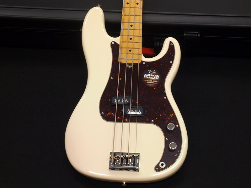Fender American Standard Precision Bass MN Olympic White 税込販売