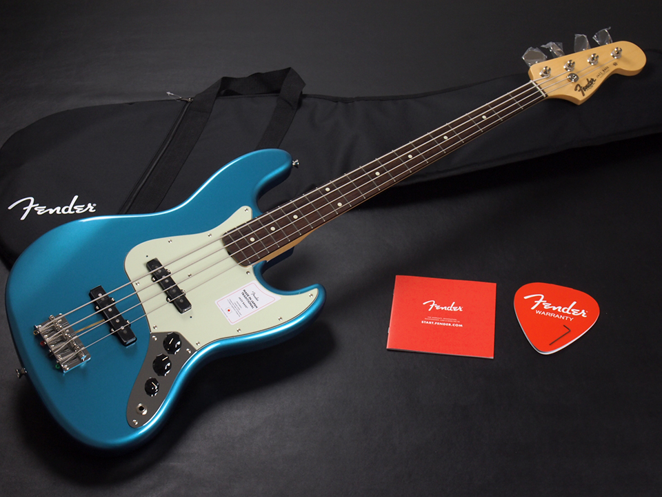 Fender Made in Japan Traditional 60s Jazz Bass Lake Placid Blue