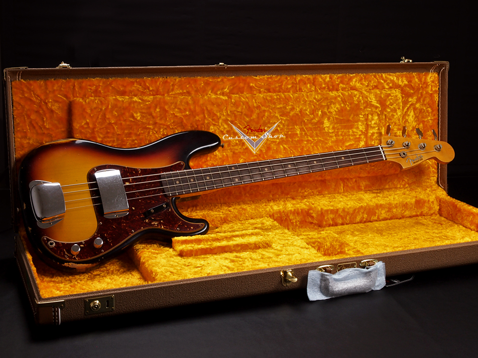 Fender Custom Shop 1961 Precision Bass Relic 3-Color Sunburst 税込