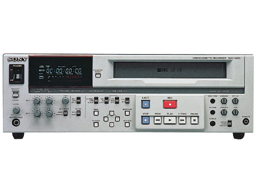商品の写真 | SVO-5800 | S-VHS／VHS | | 法人のお客様 | ソニー