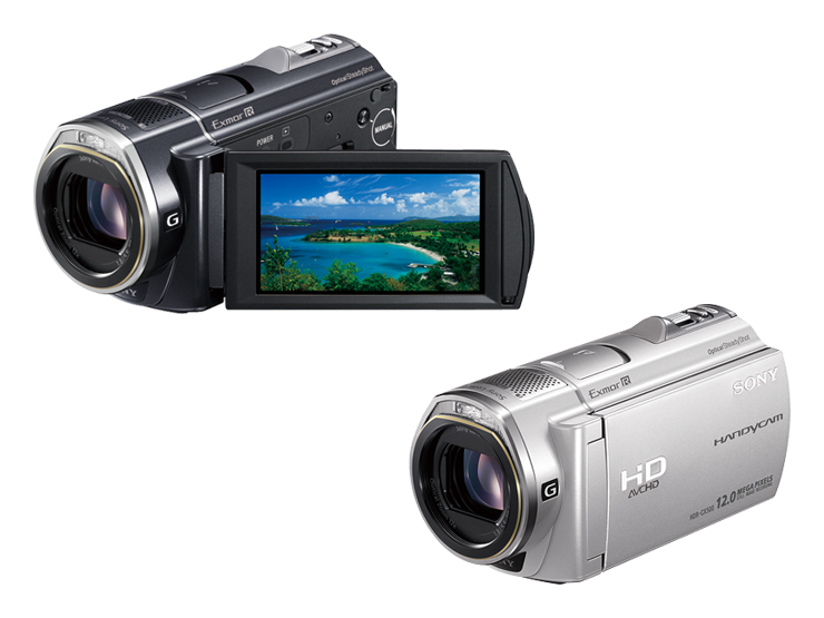 HDR-CX500V/CX520V 商品の写真 | デジタルビデオカメラ Handycam