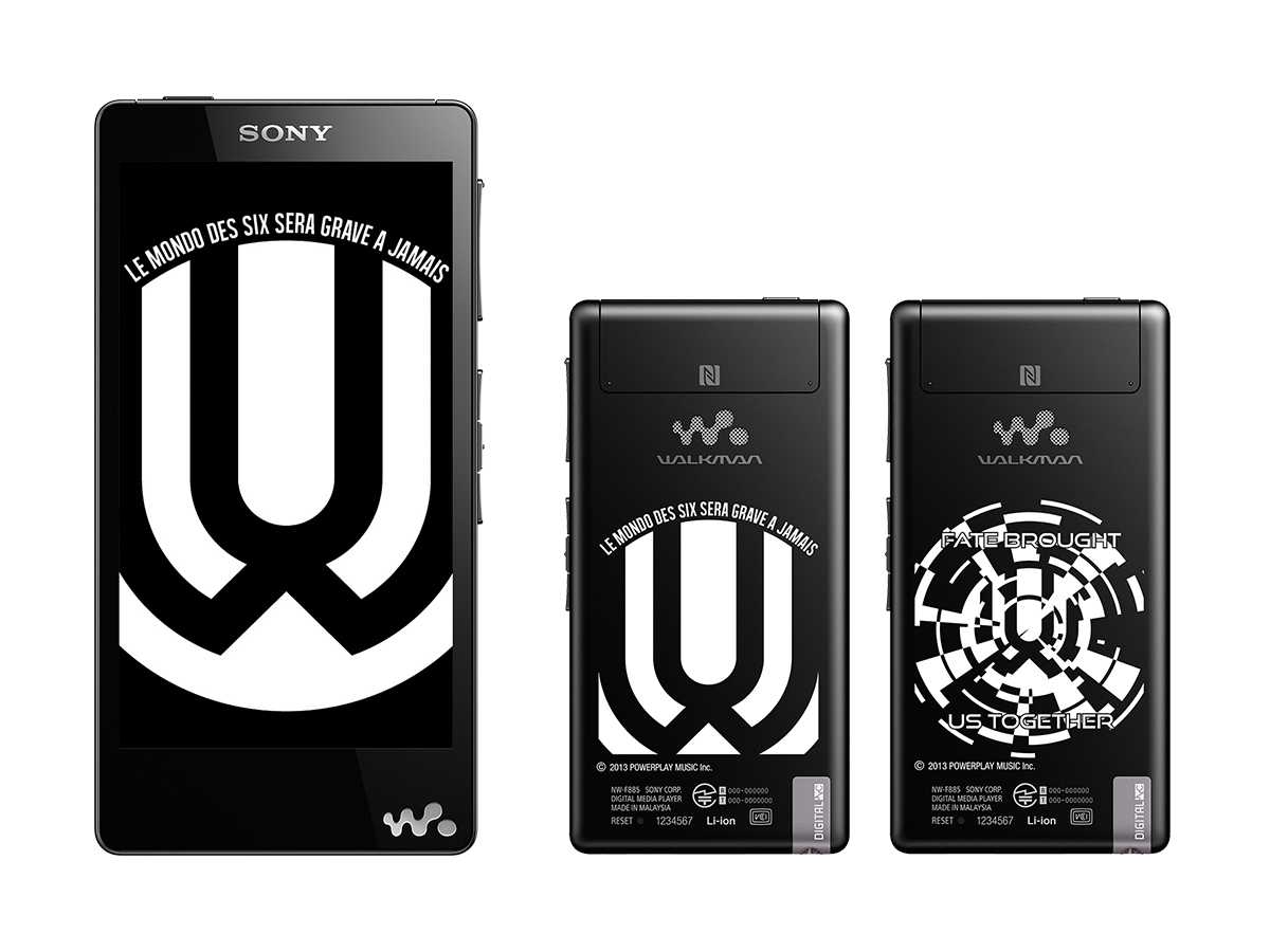 UVERworld×ウォークマンコラボレーションモデルが発売決定