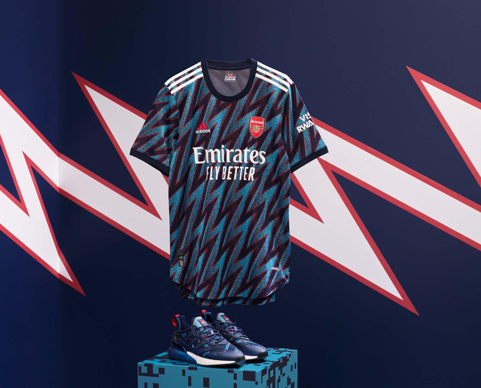 adidas Drop 'Arsenal Third' ZX 2K 2.0 Boost - SoccerBible