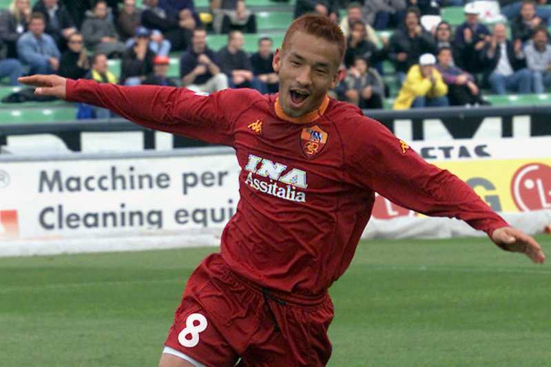 イタリア製 ASローマユニフォーム 中田英寿 背番号8 kappa 00/01 AS