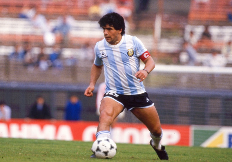86年メキシコW杯 アルゼンチン代表マラドーナ公式ユニフォーム