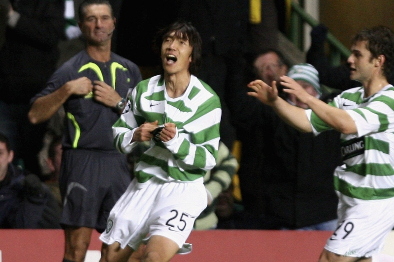 中村俊輔氏、マンU戦“伝説のフリーキック”がセルティック20年間の最