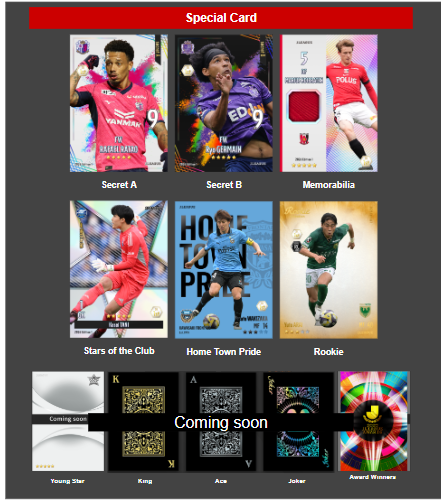 J.LEAGUE FANTASY CARD』カードデザイン一覧 第1弾を公開！ | サッカー