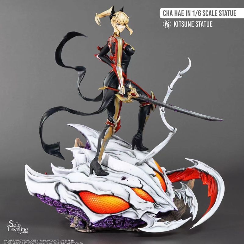 フィギュア専門店 -ソダチトイズ / 予約 Kitsune Statue 俺だけレベル