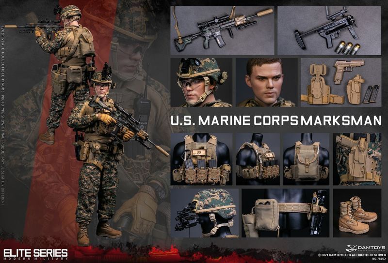 フィギュア専門店 -ソダチトイズ / 予約 DAMTOYS U.S. Marine Corps